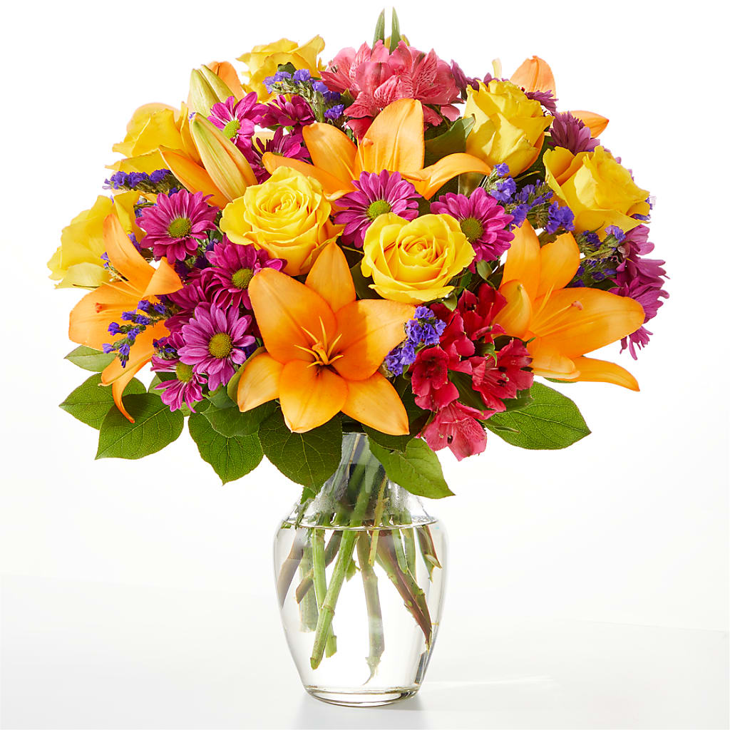 Colorful Visions Bouquet – Corner Flowers, Brooklyn NY