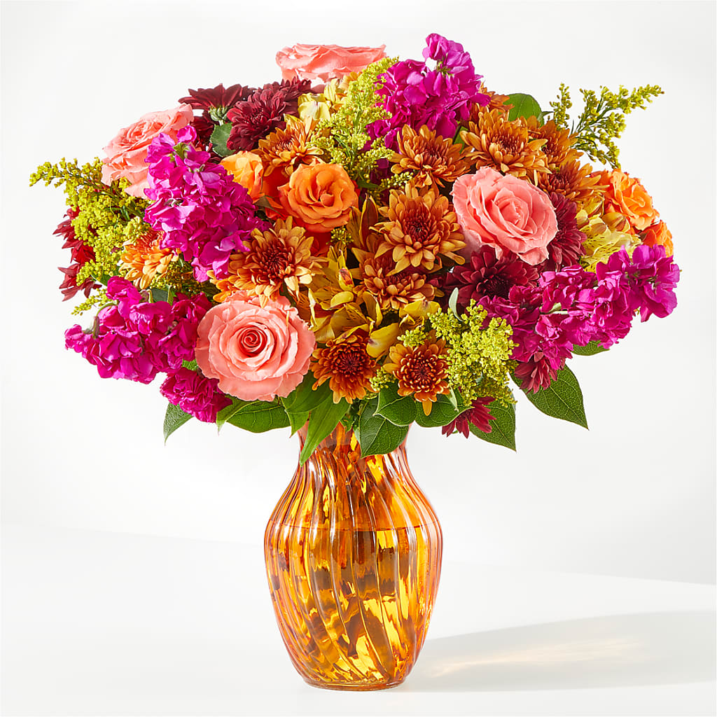 Amber Muse Bouquet – Corner Flowers, Brooklyn NY