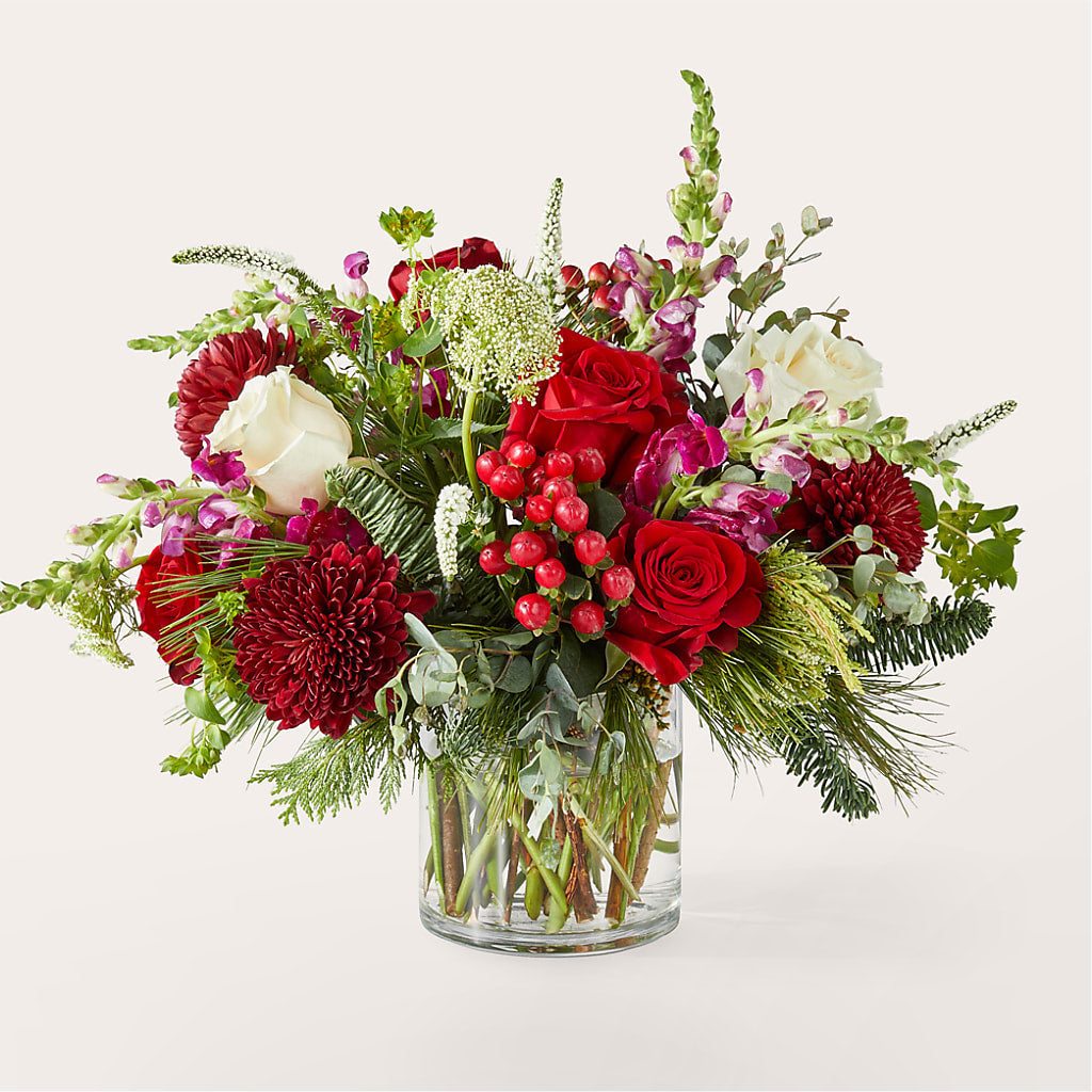 Cranberry Fizz Bouquet – Corner Flowers, Brooklyn NY