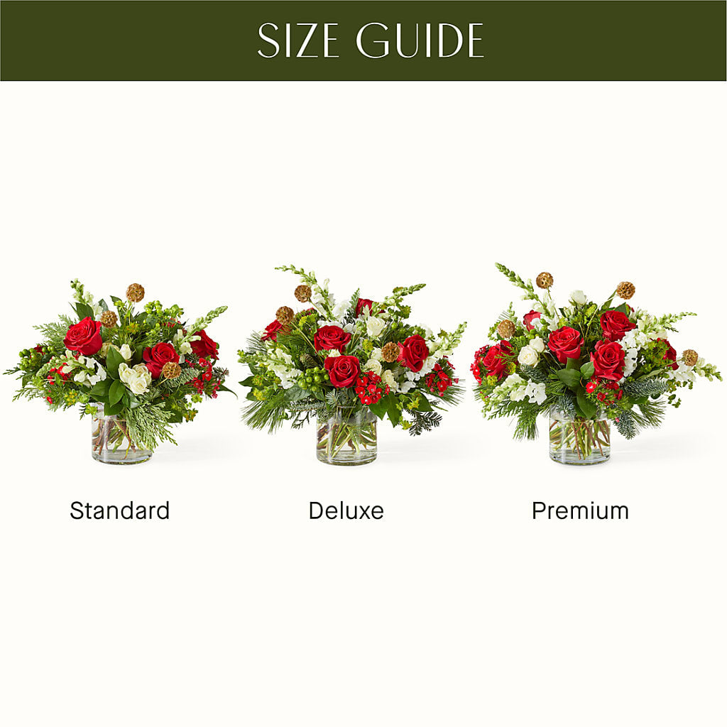 Deck the Halls Bouquet – Corner Flowers, Brooklyn NY
