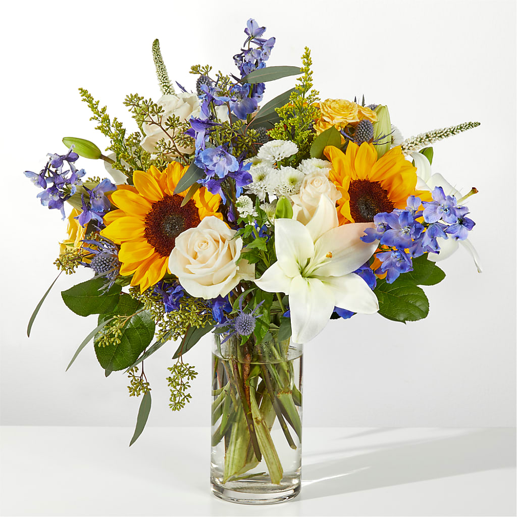 Wonderfully Sunny Bouquet – Corner Flowers, Brooklyn NY