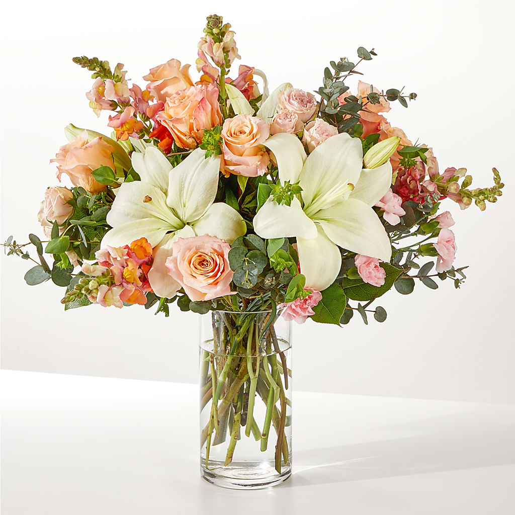 Grapefruit Splash Bouquet – Corner Flowers, Brooklyn NY