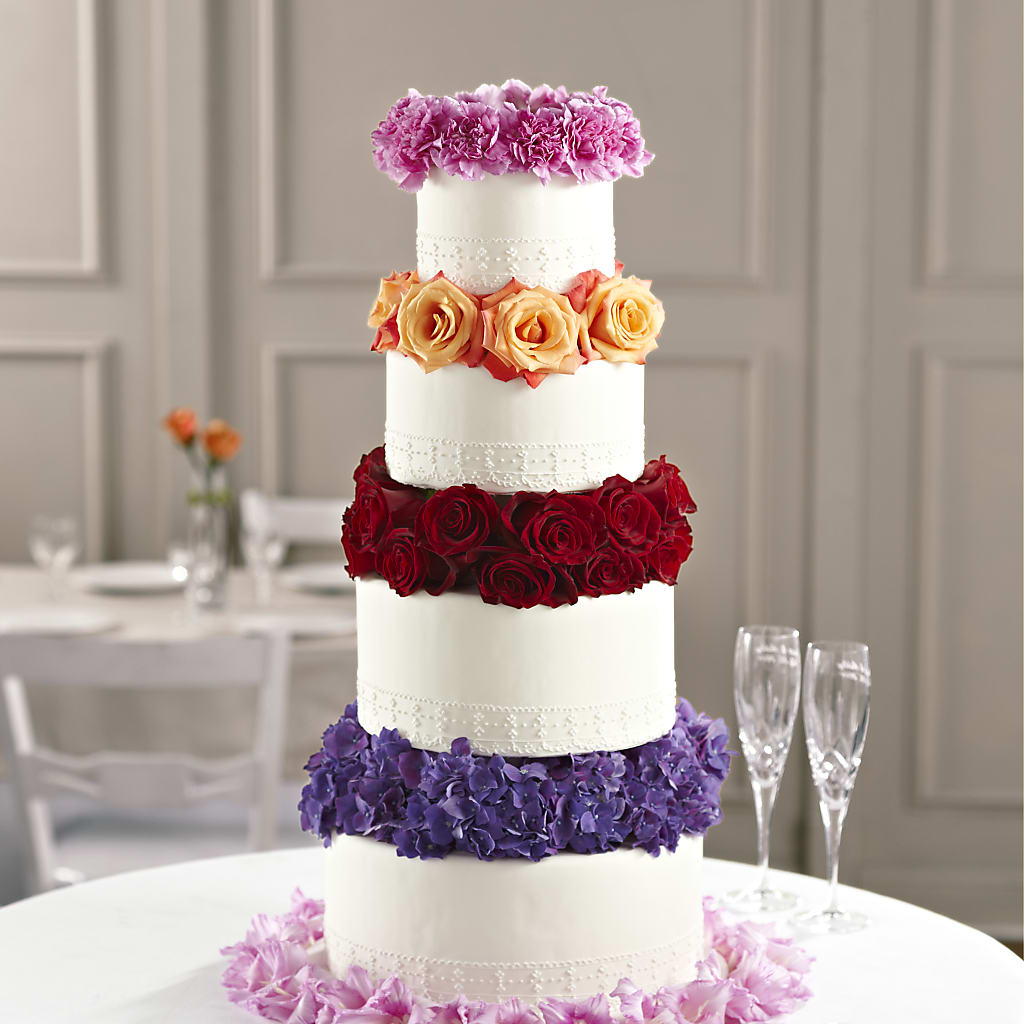 Infinite Love Cake Décor – Corner Flowers, Brooklyn NY