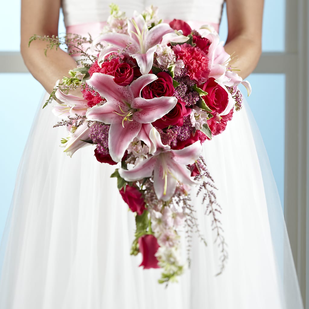 Lily & Rose Bouquet – Corner Flowers, Brooklyn NY