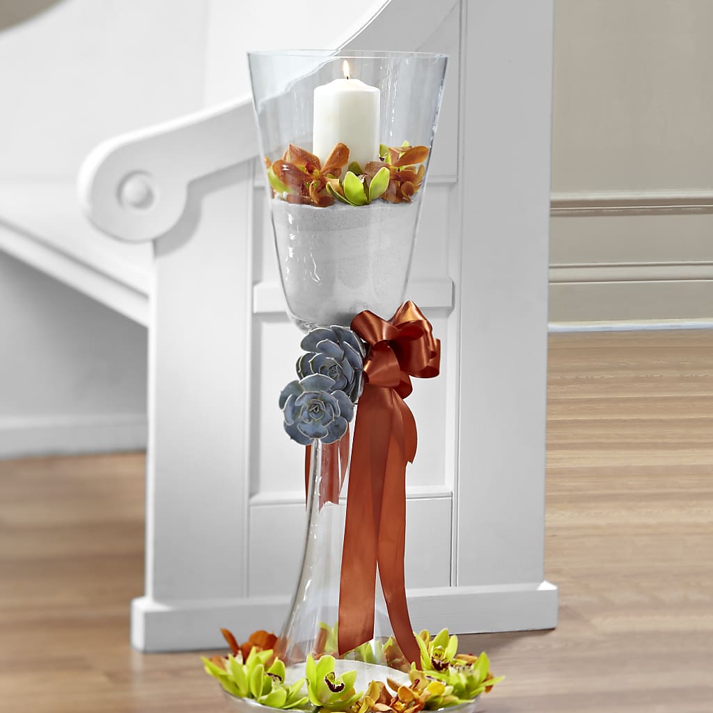Matrimony Pew Decor – Corner Flowers, Brooklyn NY