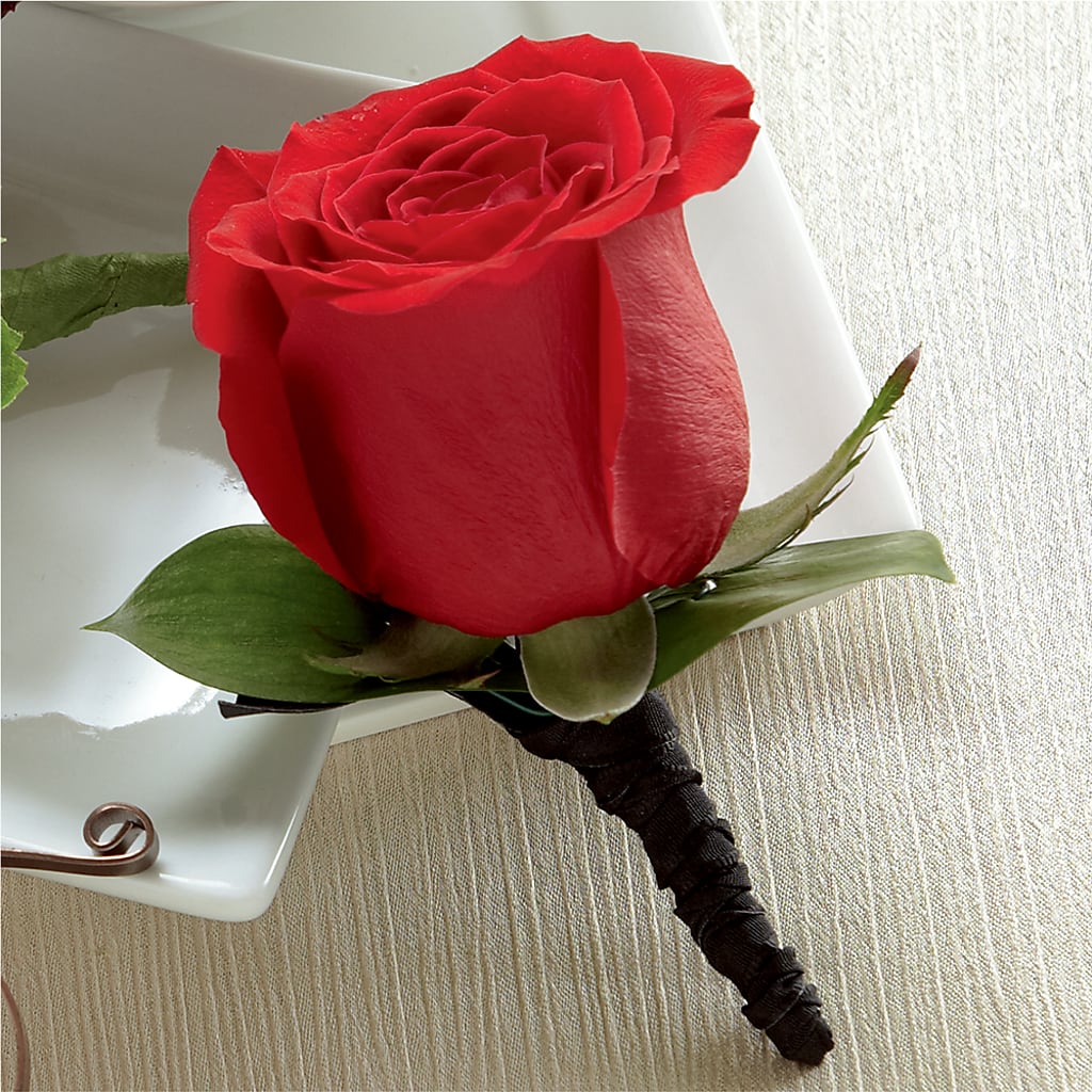 Red Rose Boutonniere – Corner Flowers, Brooklyn NY