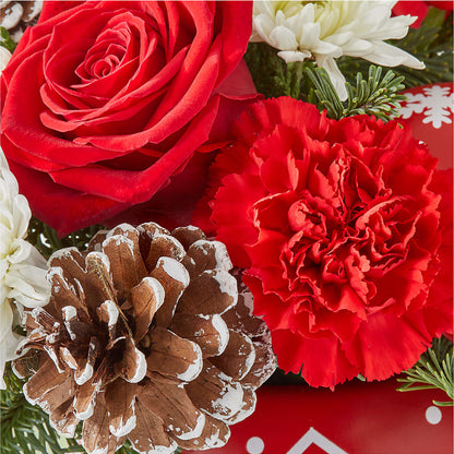 Christmas Village Ornament –  Corner Flowers, Brooklyn NY