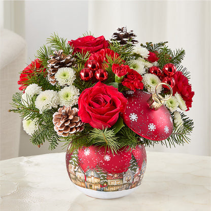 Christmas Carols Ornament –  Corner Flowers, Brooklyn NY