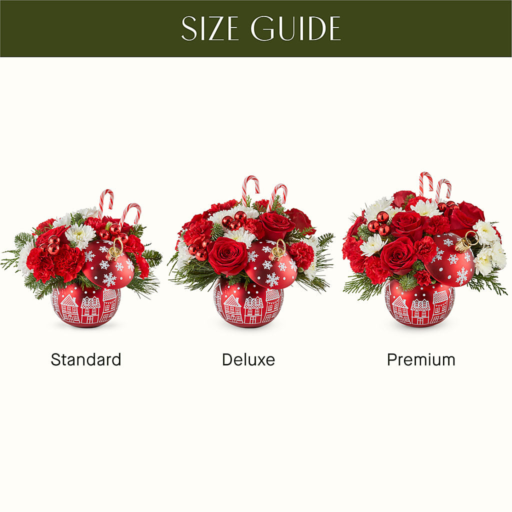 Cheer in the Air Ornament –  Corner Flowers, Brooklyn NY