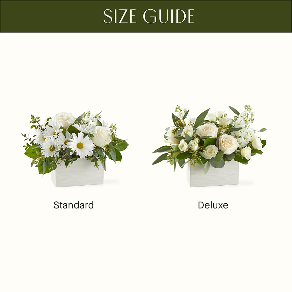 Fresh Linen Box Bouquet –  Corner Flowers, Brooklyn NY