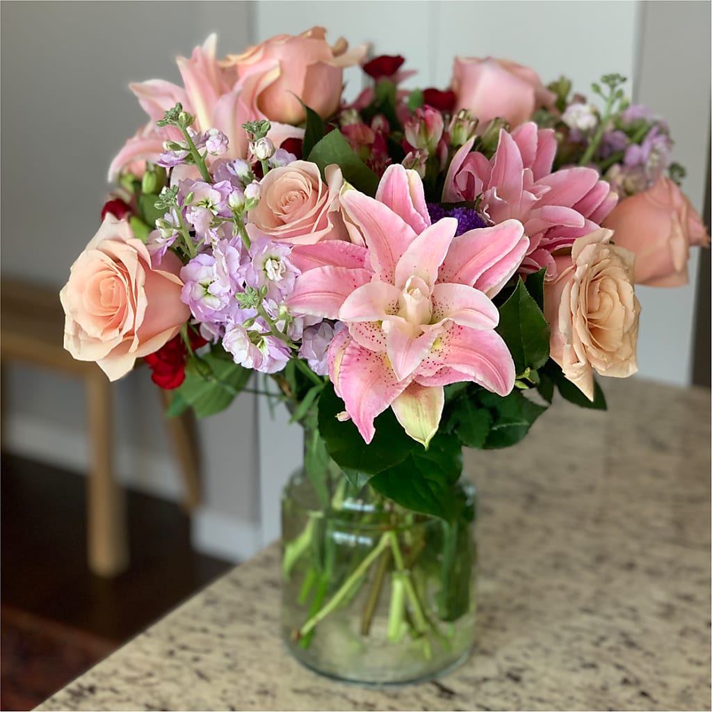 Romantique Bouquet –  Corner Flowers, Brooklyn NY