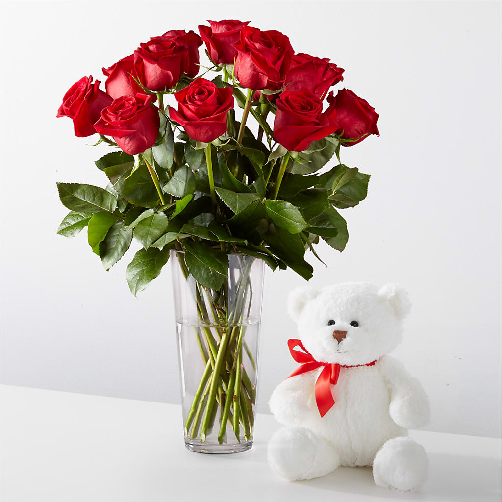 Romantic Long Stem Red Rose Bouquet Bundles –  Corner Flowers, Brooklyn NY