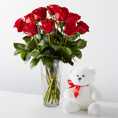 Romantic Long Stem Red Rose Bouquet Bundles –  Corner Flowers, Brooklyn NY