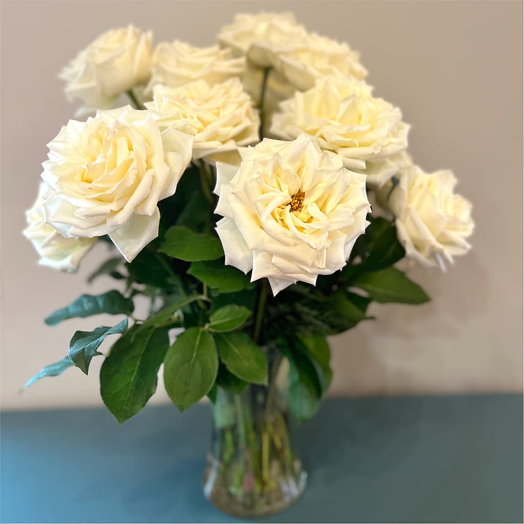 Long Stem Yellow Rose Bouquet –  Corner Flowers, Brooklyn NY