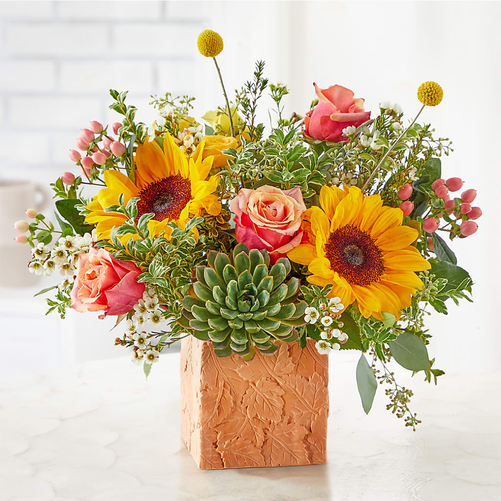 Sunflower Season Bouquet –  Corner Flowers, Brooklyn NY