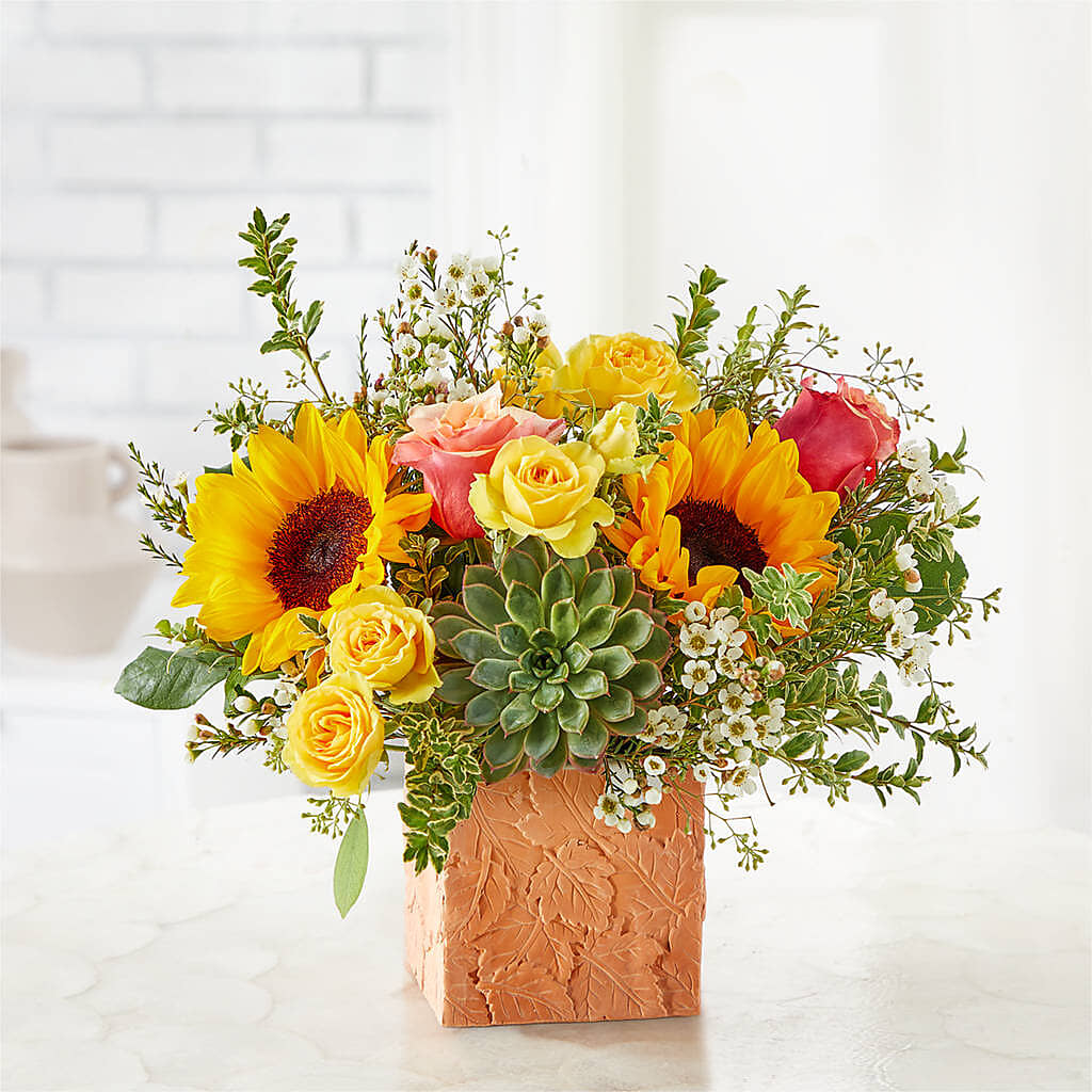 Sunflower Season Bouquet –  Corner Flowers, Brooklyn NY