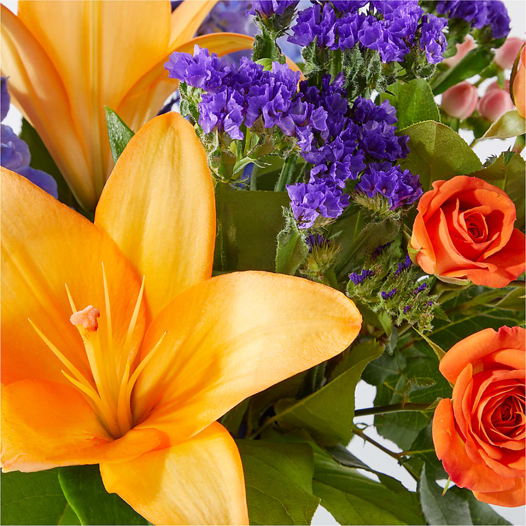 Radiant Citrus Bouquet –  Corner Flowers, Brooklyn NY