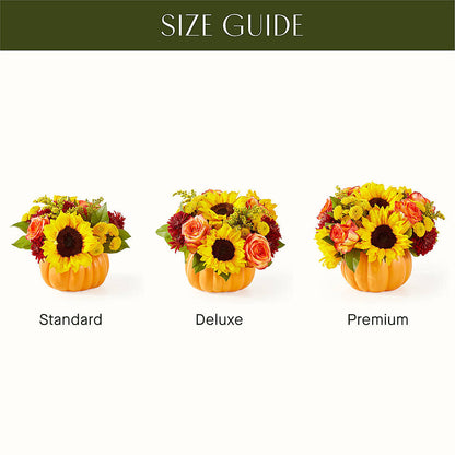 Golden Gourd Pumpkin Bouquet –  Corner Flowers, Brooklyn NY