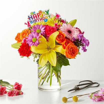 Cue the Confetti - A Florist Original –  Corner Flowers, Brooklyn NY