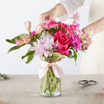 Pink Ribbon - A Florist Original –  Corner Flowers, Brooklyn NY