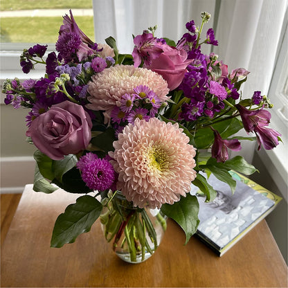 Ultraviolet Bouquet –  Corner Flowers, Brooklyn NY