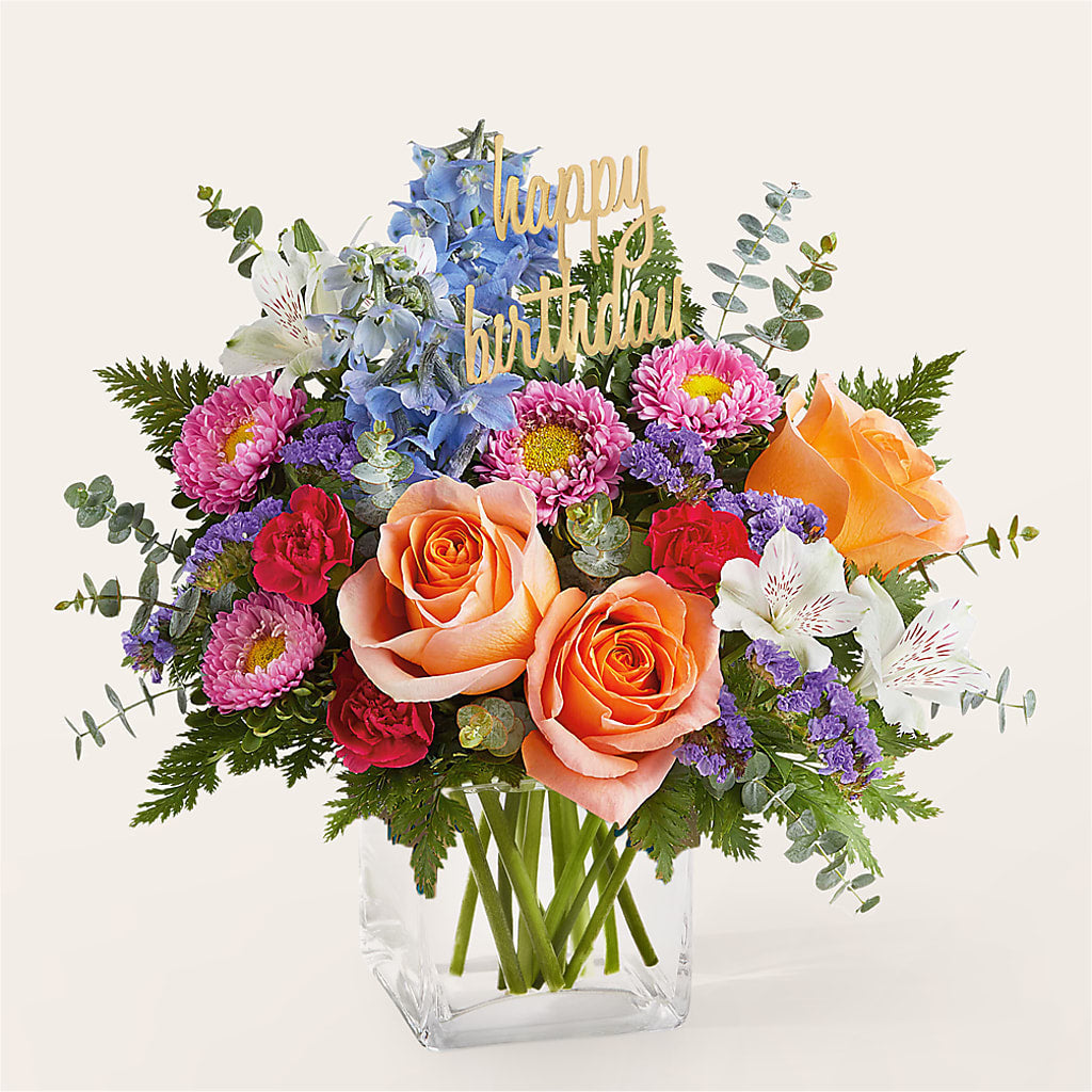 Birthday Bash Bouquet –  Corner Flowers, Brooklyn NY
