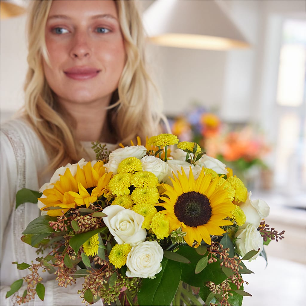 Luminous Morning Bouquet –  Corner Flowers, Brooklyn NY