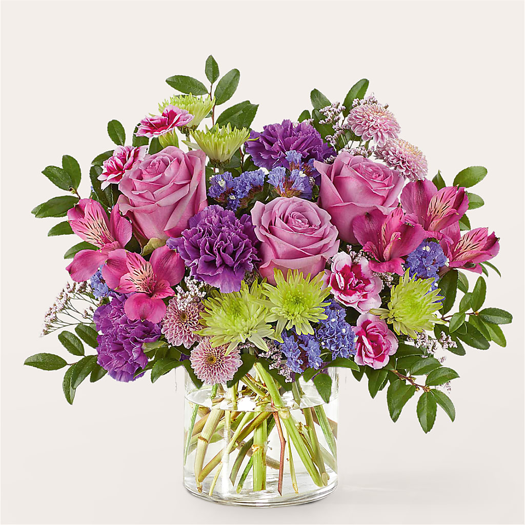 Glass Half Full Bouquet –  Corner Flowers, Brooklyn NY