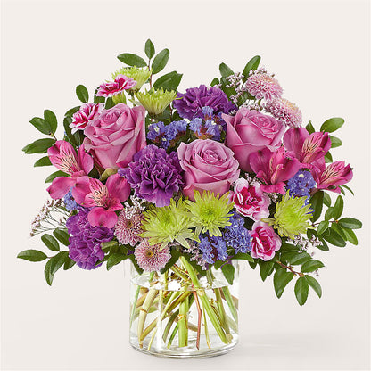 Glass Half Full Bouquet –  Corner Flowers, Brooklyn NY