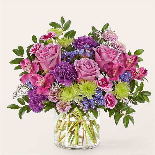 Glass Half Full Bouquet –  Corner Flowers, Brooklyn NY