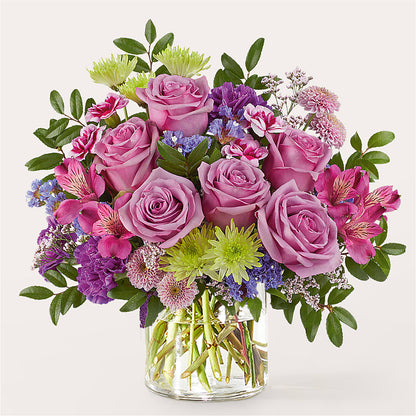 Glass Half Full Bouquet –  Corner Flowers, Brooklyn NY