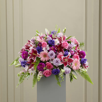 Fare Thee Well Pedestal –  Corner Flowers, Brooklyn NY