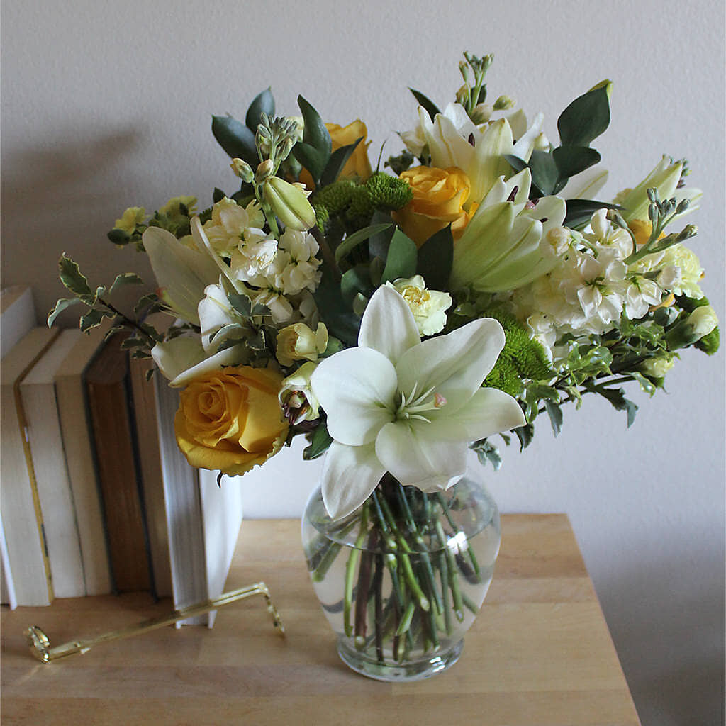 Hope & Serenity Bouquet –  Corner Flowers, Brooklyn NY