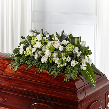 Hopeful Gesture Casket Spray –  Corner Flowers, Brooklyn NY