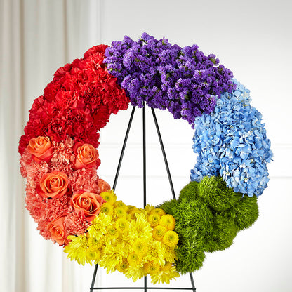 Circle of Love Wreath –  Corner Flowers, Brooklyn NY