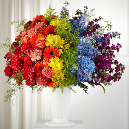 Pride & Unity Arrangement –  Corner Flowers, Brooklyn NY
