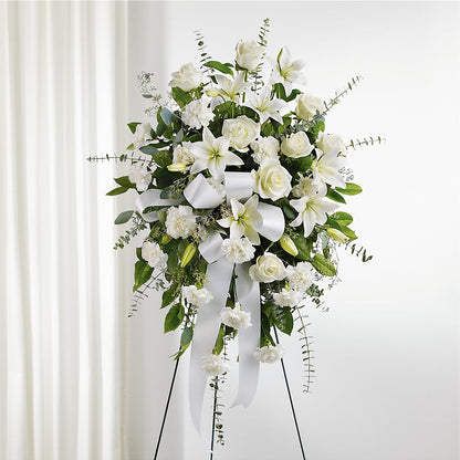 With Care Standing Spray –  Corner Flowers, Brooklyn NY