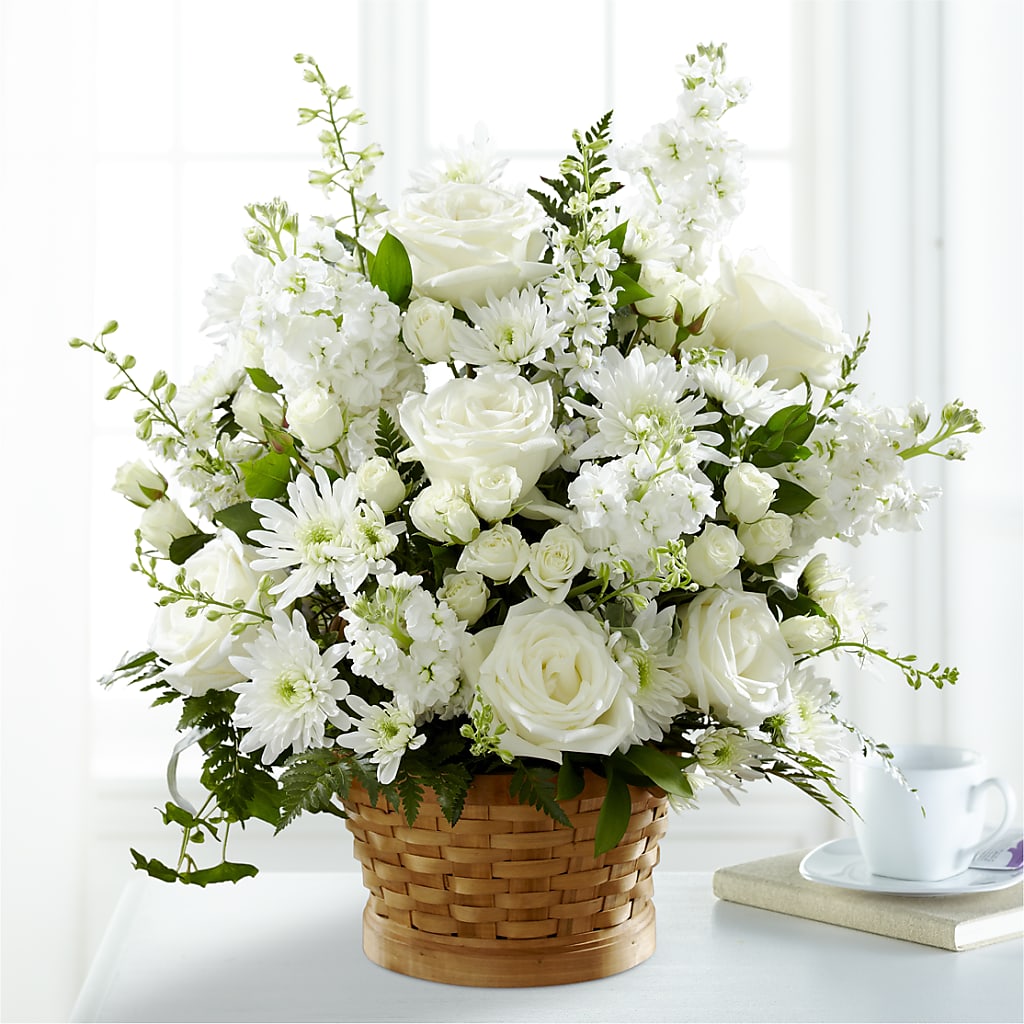 Heartfelt Condolences Arrangement –  Corner Flowers, Brooklyn NY