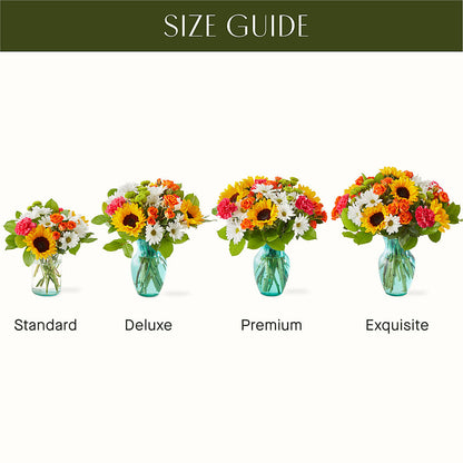Sun-drenched Blooms Bouquet –  Corner Flowers, Brooklyn NY