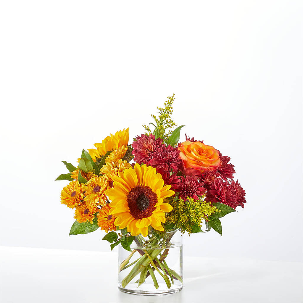 Flannel Scarf Bouquet –  Corner Flowers, Brooklyn NY