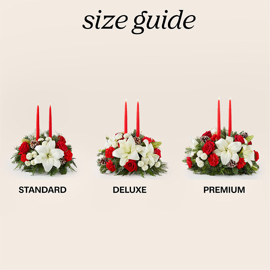 Seasonal Festivities Centerpiece –  Corner Flowers, Brooklyn NY