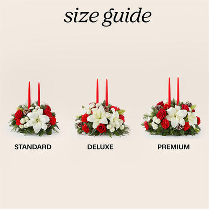 Seasonal Festivities Centerpiece –  Corner Flowers, Brooklyn NY