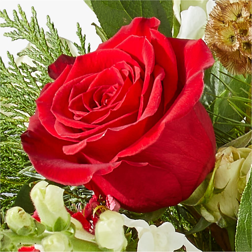 Deck the Halls Bouquet –  Corner Flowers, Brooklyn NY