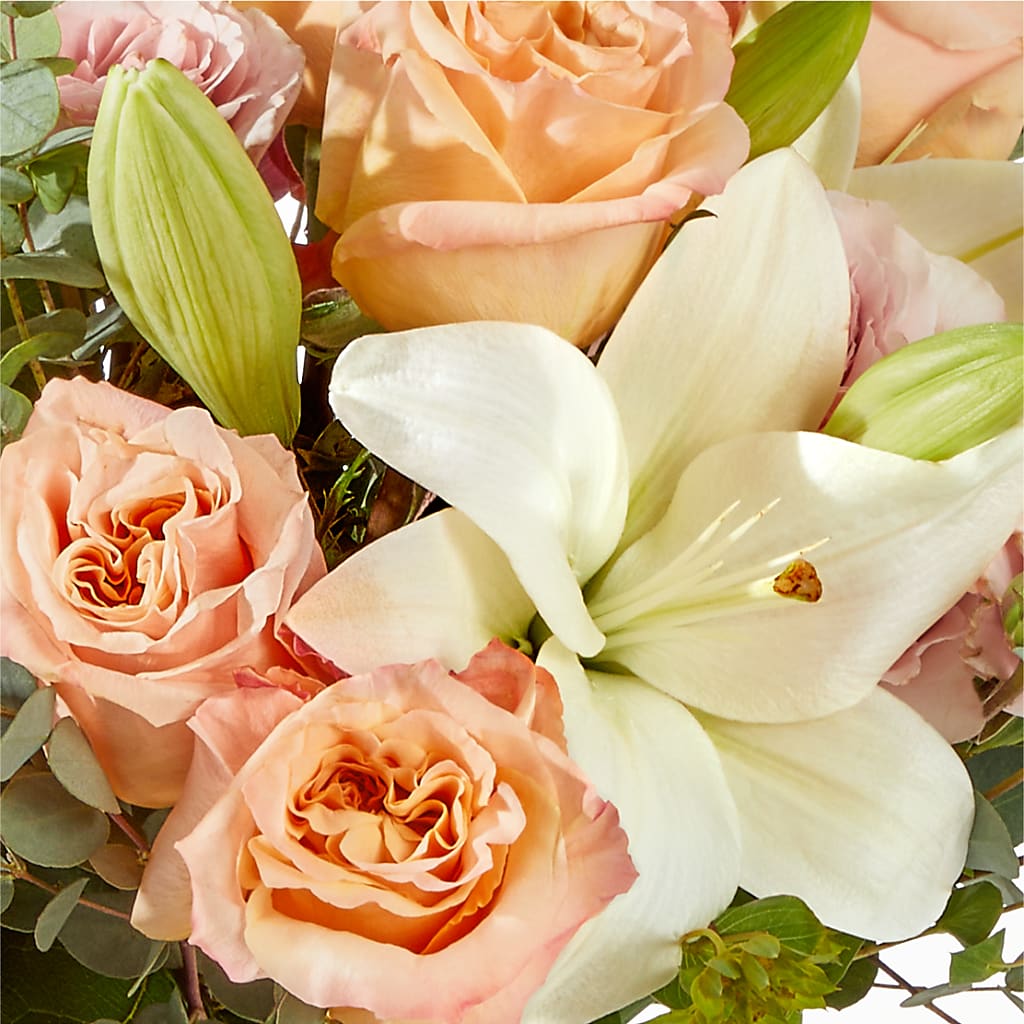 Grapefruit Splash Bouquet –  Corner Flowers, Brooklyn NY