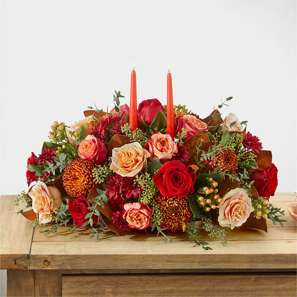 Gather Near Centerpiece –  Corner Flowers, Brooklyn NY