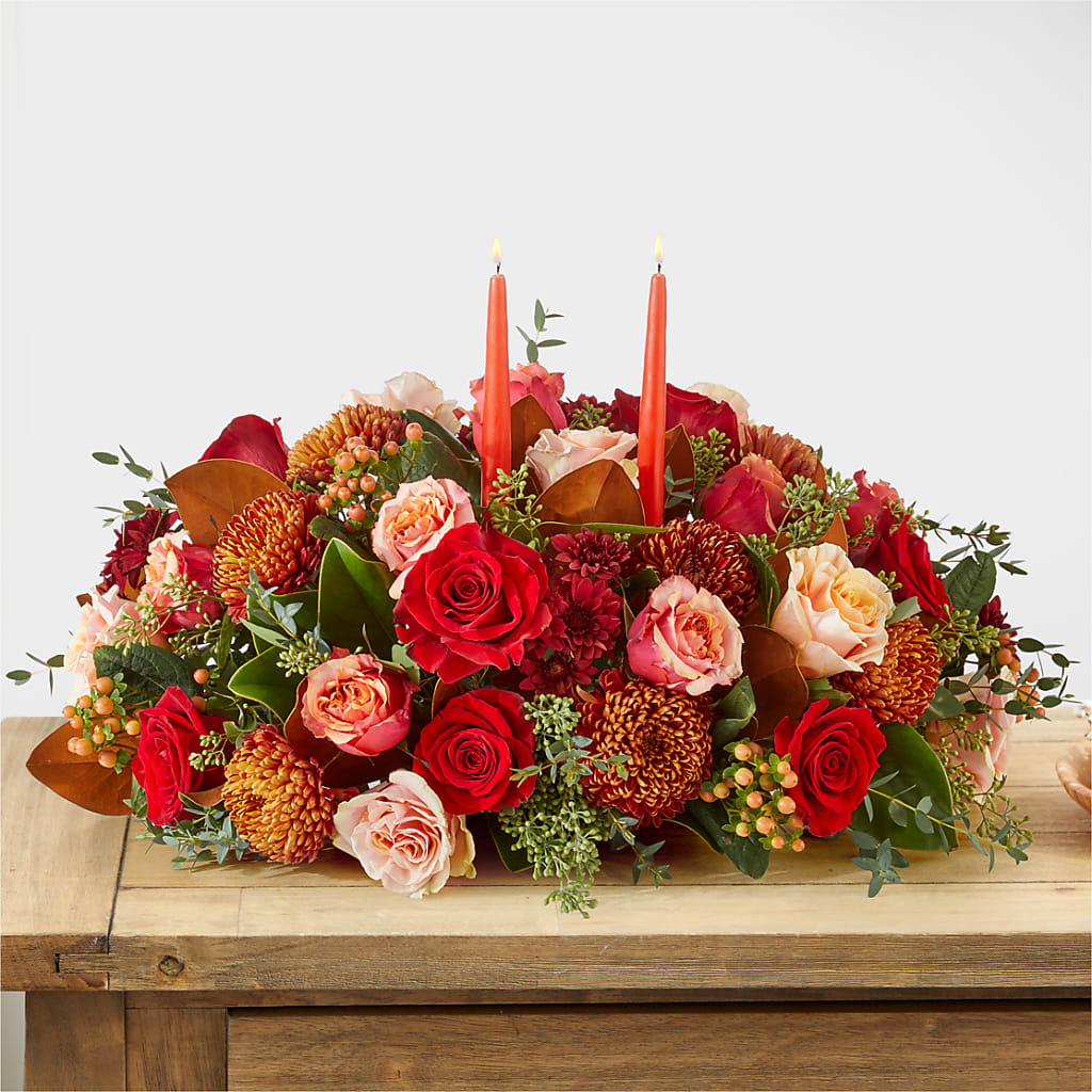 Gather Near Centerpiece –  Corner Flowers, Brooklyn NY