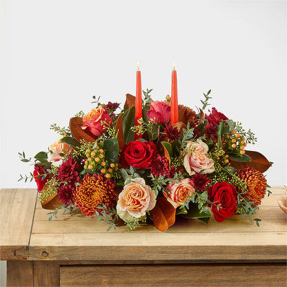 Gather Near Centerpiece –  Corner Flowers, Brooklyn NY