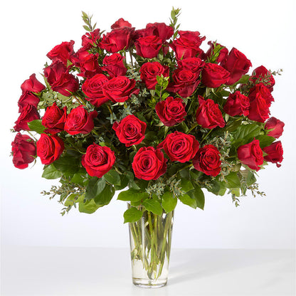 Forever Yours Fifty Stem Red Rose Bouquet –  Corner Flowers, Brooklyn NY