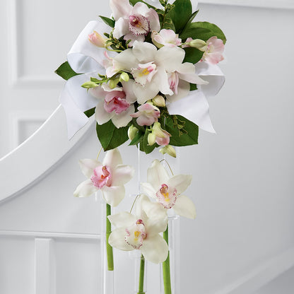 Perfect Entrance Pew Arrangement –  Corner Flowers, Brooklyn NY