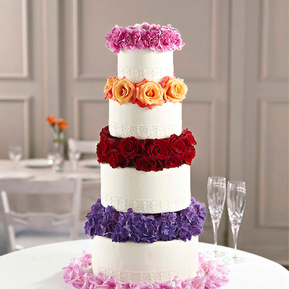 Infinite Love Cake Décor –  Corner Flowers, Brooklyn NY